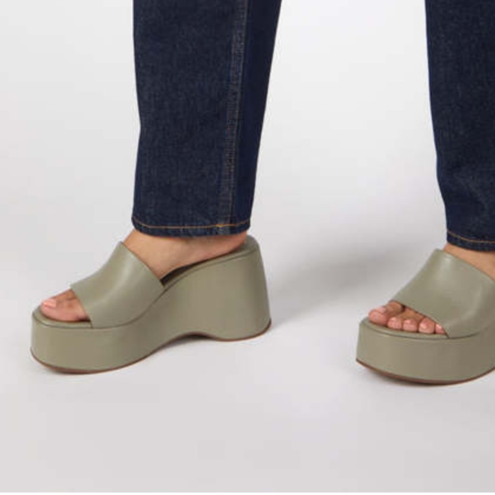 INTENTIONALLY BLANK| TIBA PLATFORM WEDGE - KELP Size 37